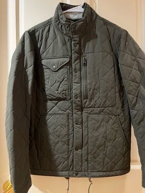 Men's Relwen Quilted Jacket - Olive Green